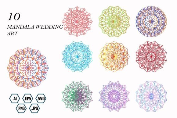 Mandala Wedding Art: Intricate Patterns for Modern Designs