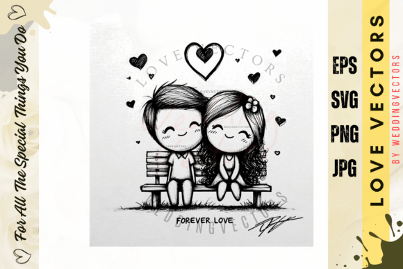 Romantic Vectors: Capturing Wedding Bliss with C547