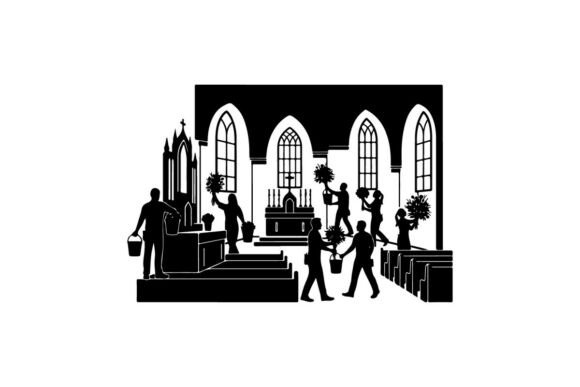 Wedding Ceremony in Gothic Church with B: A Designer's Guide to Dramatic Elegance